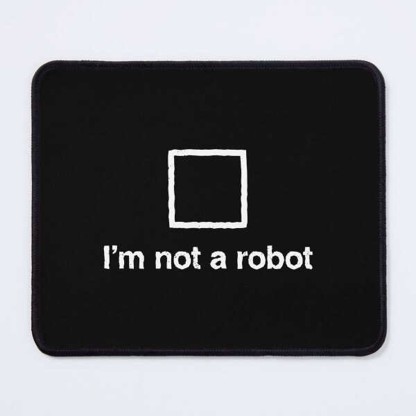 Item preview, I'm Not A Robot Checkbox designed and sold by avperth.