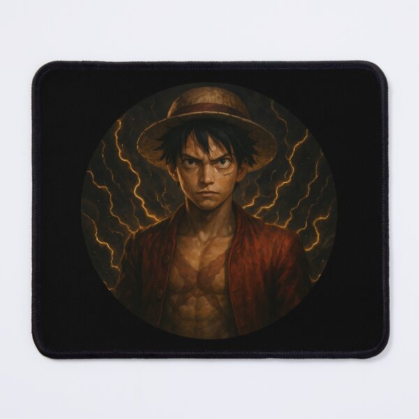 Item preview, Monkey D. Luffy – the Pirate King with Royal Haki Aura - 5th gear luffy designed and sold by Stray-Shadow.