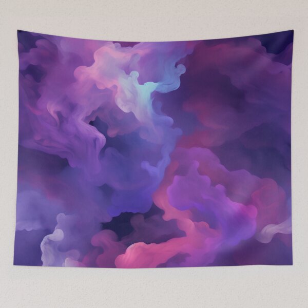 Item preview, Twilight Drift of Lush Smoke Layers Pattern designed and sold by bubblegoth.