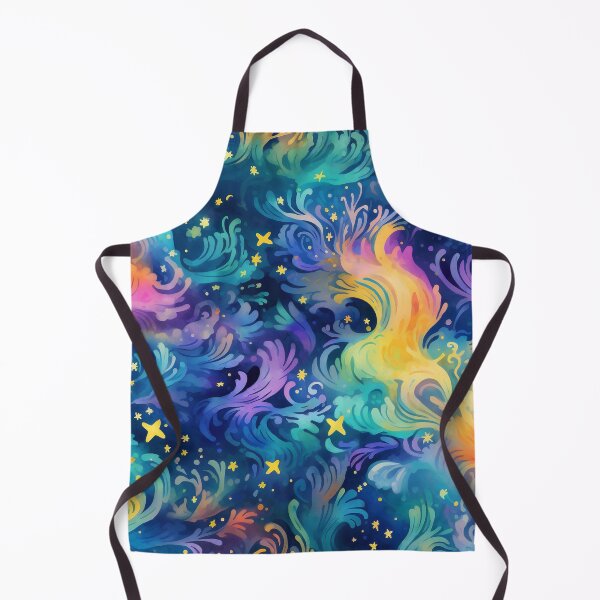 Item preview, Starlit Whirlwinds in Midnight Sky Pattern designed and sold by bubblegoth.