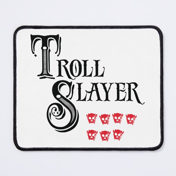 Item preview, Troll Slayer Badge – Add +5 to Your Daily Troll Slaying Quests	 designed and sold by Victor Shadehorn.