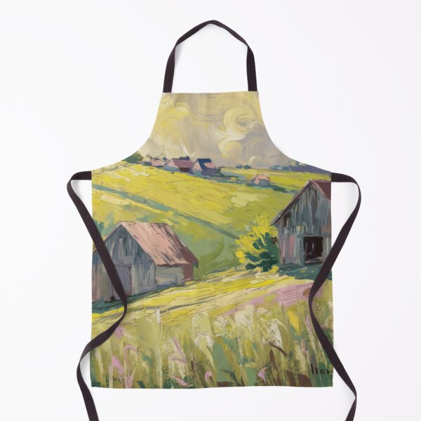 Item preview, Charming Rustic Farmhouse | Normandy France Landscape | Impressionist designed and sold by CARRAANN.