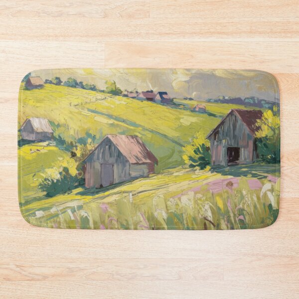 Item preview, Charming Rustic Farmhouse | Normandy France Landscape | Impressionist  designed and sold by CARRAANN.