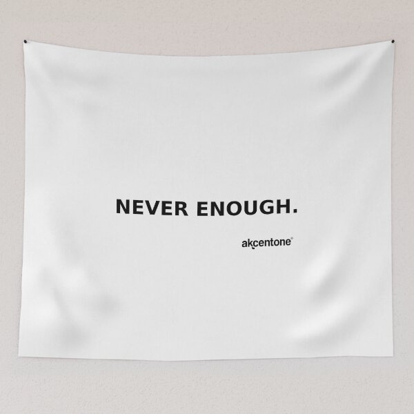 Item preview, akcentone - Never Enough. designed and sold by akcentone.