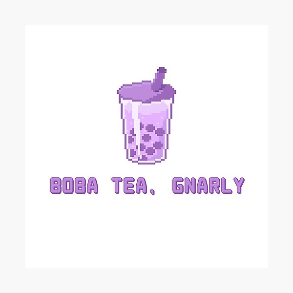 Item preview, Boba tea, gnarly designed and sold by THE VENT ROOM.