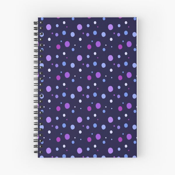 Item preview, Galaxy-Inspired Purple and Blue Polka Dots designed and sold by KelseyNY.
