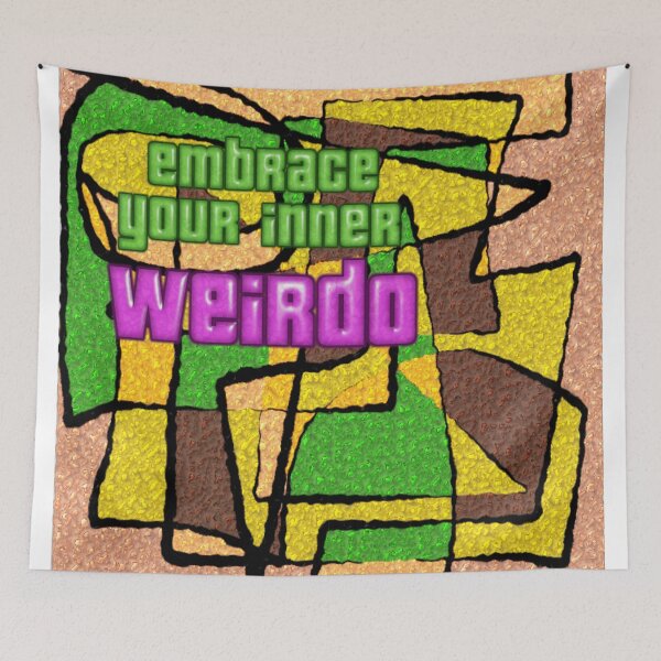 Item preview, Embrace Your Inner Weirdo abstract designed and sold by SmashingDeals.