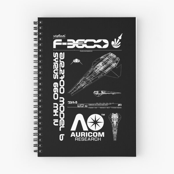 Item preview, Wipeout Original - F3600 - Auricom Schematics Negative designed and sold by Vincent Strauss.