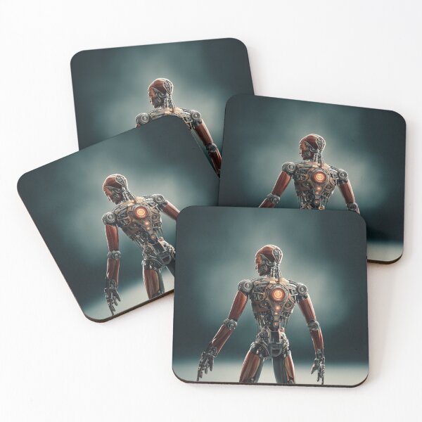 Artikelvorschau, Humanoid tech specialist with pulse display entworfen und verkauft von Made-by-Gus.