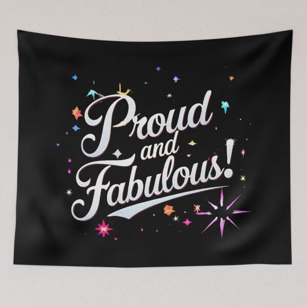 Item preview, Proud and fabulous designed and sold by HoodRatSwagger.