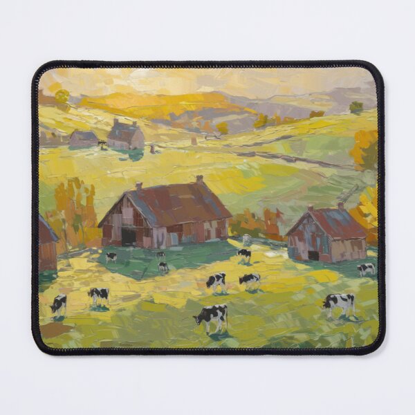 Item preview, Charming Normandy Diary Farmhouse | French Landscape | Impressionist designed and sold by CARRAANN.