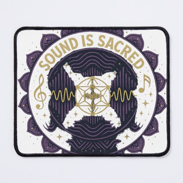 Item preview, Sound is Sacred – Spiritual Mandala Frequency Design designed and sold by wr3ckski.
