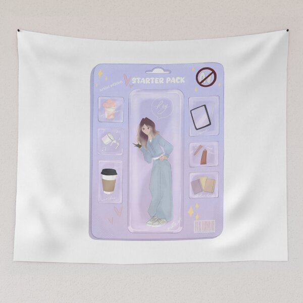Item preview, The Artist Starter Pack – Pastel Casual Vibes designed and sold by renatteart.
