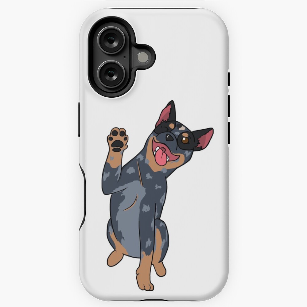 Australian Cattle Dog Phone Case Wallet - Black Australian Cattle Dog Phone Case Wallet - Black