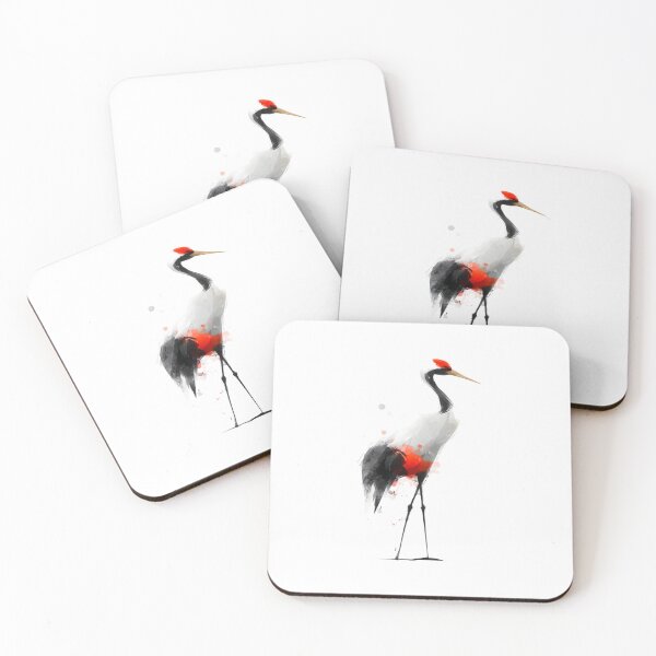 Item preview, Elegant Crane Art designed and sold by IssaraStudio.