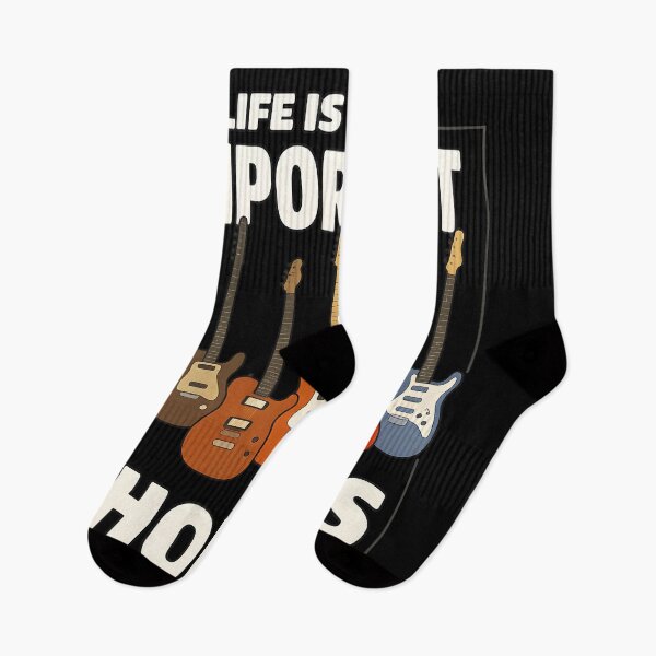 Item preview, Funny Guitar Shirt Life Is Full Of Important Choices For Music Lovers & Rock Fans designed and sold by DrawHandArt.