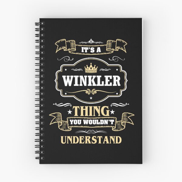 Item preview, It Is A Winkler Thing You Wouldn't Understand Winkler Name Shirt designed and sold by Opera-Dan.