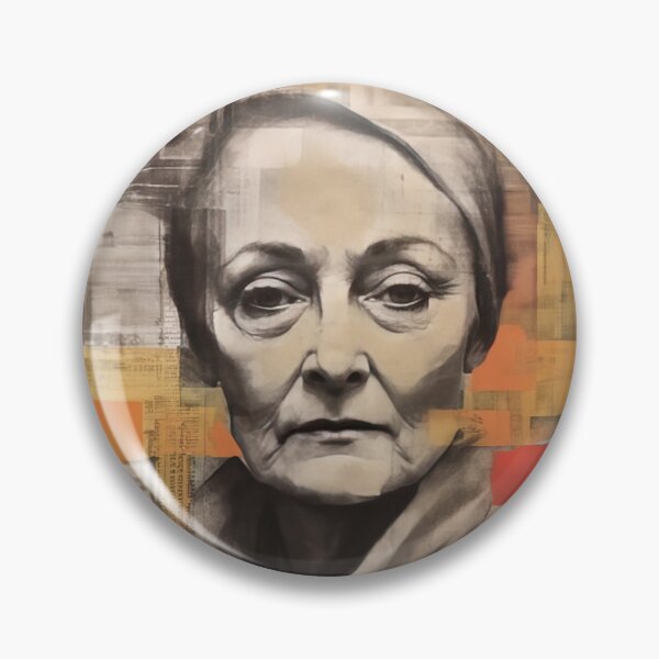 Item preview, Mature, thoughtful woman designed and sold by Made-by-Gus.