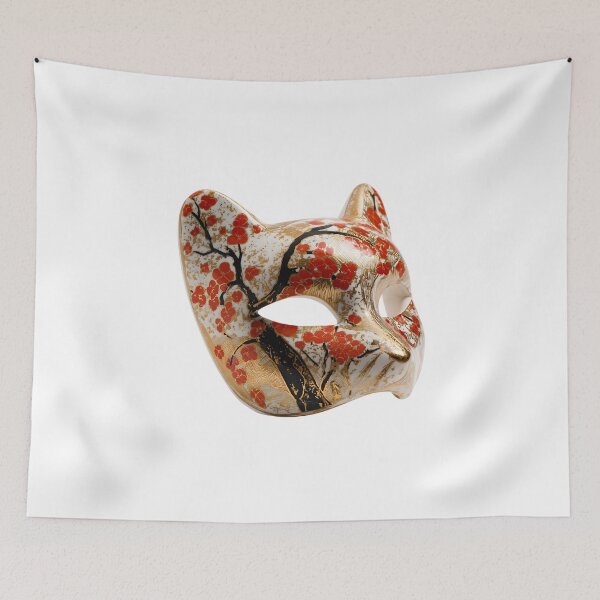 Item preview, Kitsune Mask Folklore designed and sold by IssaraStudio.