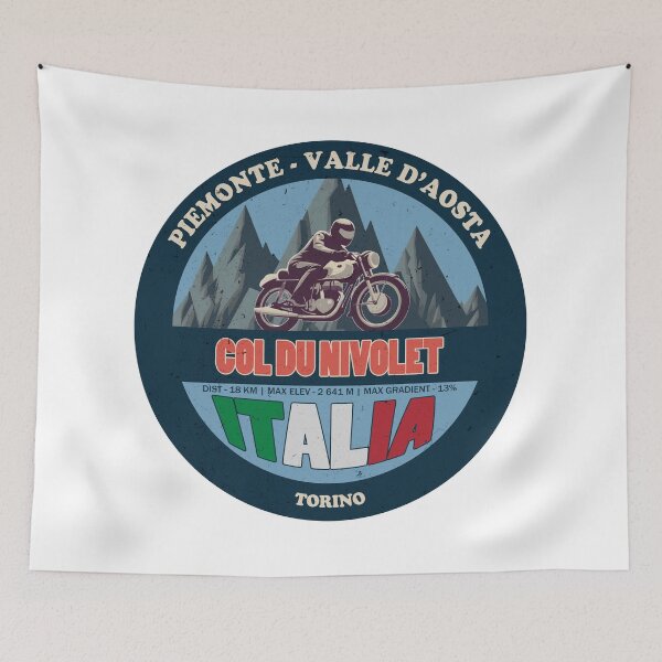 Item preview, Col du Nivolet, Piemonte, Valle d'Aosta, Italy designed and sold by Wanderful-roads.