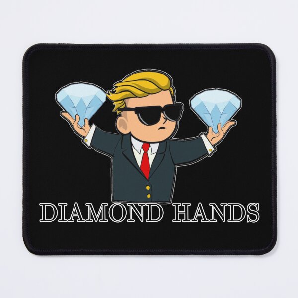 Item preview, Diamond Hands - Stock market - Crypto - Wallstreet Bets designed and sold by Lidoverse.