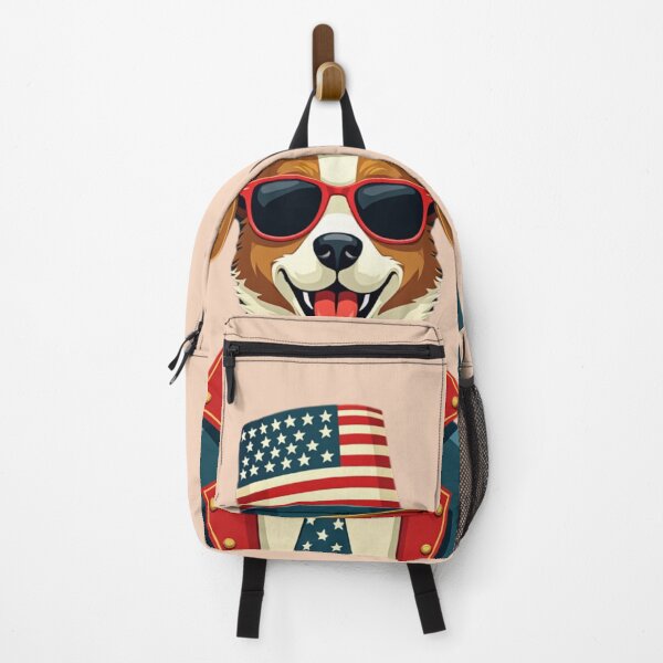 Item preview, Stylish Dog Wearing Jacket Celebrating the Independence Day designed and sold by YvaineDesign.