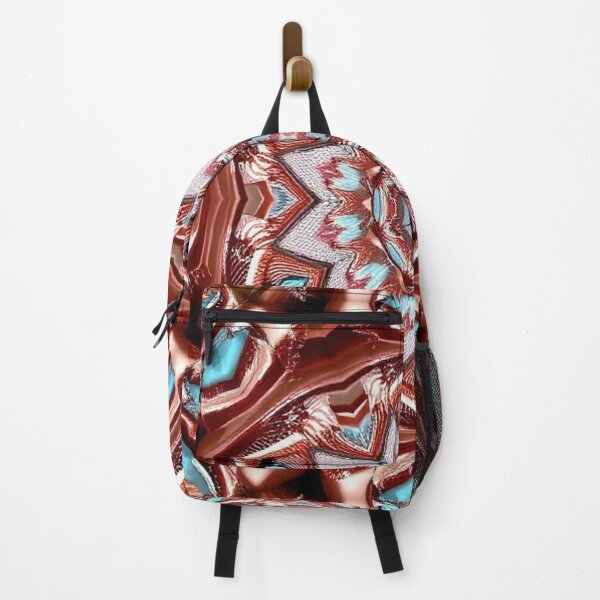 Item preview, Kaleidoscope Mandala in Copper and Teal with Reflective Texture designed and sold by Harmonic_Layers.