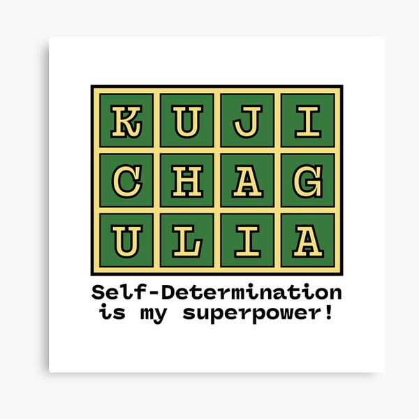 Item preview, Self-Determination is My Superpower designed and sold by Kipepeo Design Ltd..