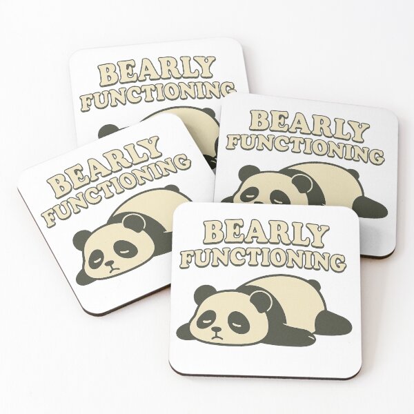 Item preview, Bearly Functioning designed and sold by Context Optional.