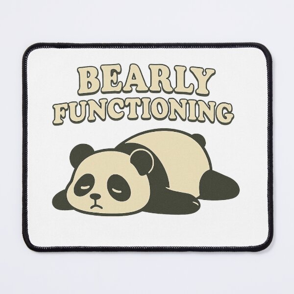 Item preview, Bearly Functioning designed and sold by MoodieClub.
