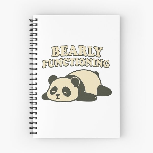 Item preview, Bearly Functioning designed and sold by MoodieClub.