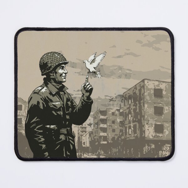 Item preview, Soldier's Hope: Dove in War-Torn City designed and sold by KiwiRider.