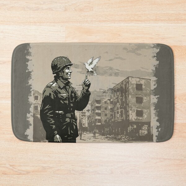 Item preview, Soldier's Hope: Dove in War-Torn City designed and sold by KiwiRider.