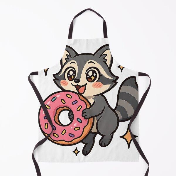Item preview, Anime Style Donut Raccoon designed and sold by Anime and 90s Style.