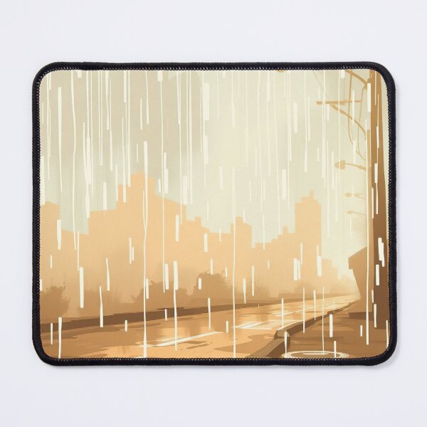 Item preview, Rain - A minimalistic abstract art designed and sold by UmagineArts.