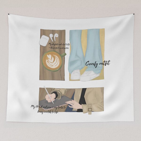 Item preview, Daily Rituals – Cozy Creative Comic Moments designed and sold by renatteart.
