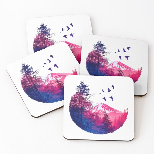 Item preview, Japanese Mountain Sunrise designed and sold by IssaraStudio.