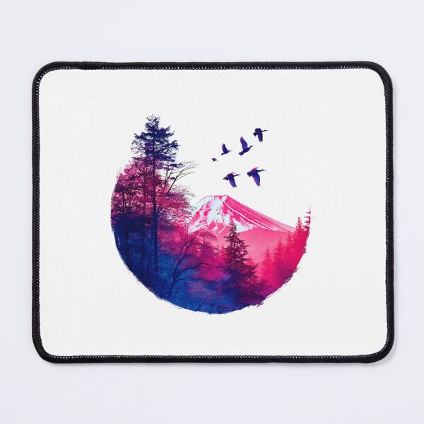 Item preview, Japanese Mountain Sunrise designed and sold by IssaraStudio.
