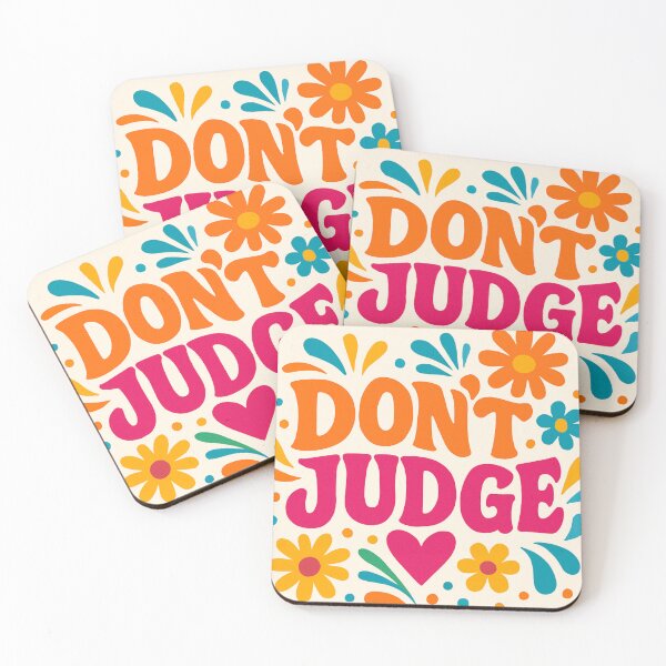 Item preview, Don't Judge designed and sold by greatvibes4u.