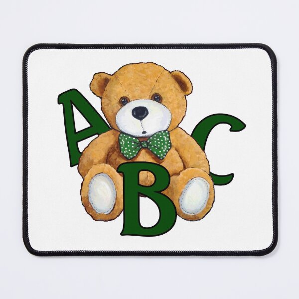 Item preview, Teddy Bear with A,B,Cs, Alphabet, KIDS, Artist Illustrated, Learning, Reading designed and sold by JoyfulWhimsy.