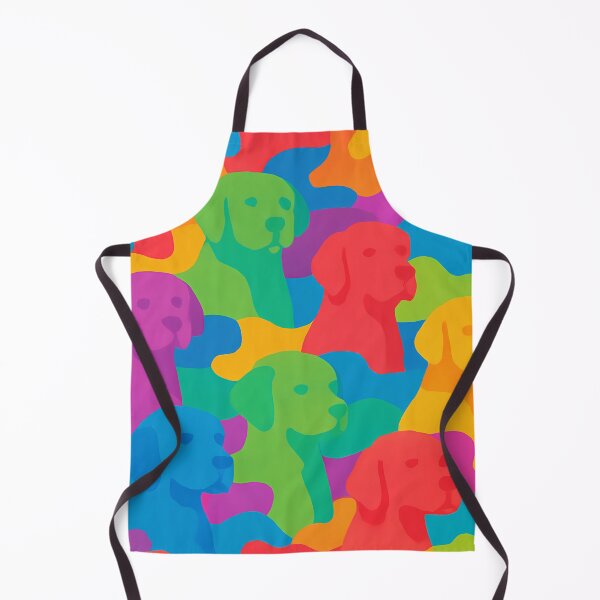 Item preview, Colorful camouflage dog pattern designed and sold by PixelForge.com.de.