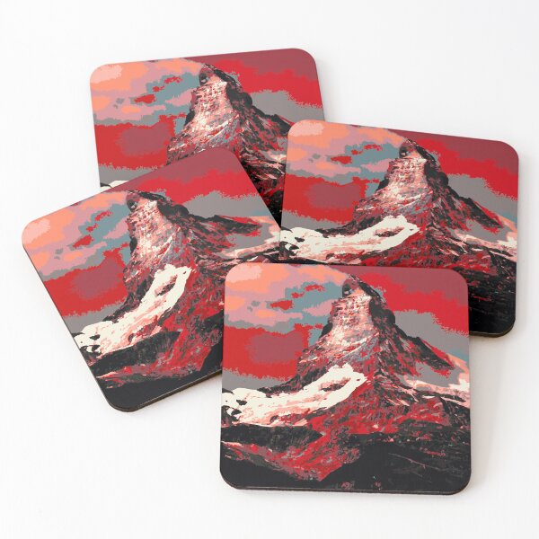 Item preview, Red Matterhorn Graphic designed and sold by JerryFrank.