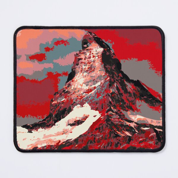 Item preview, Red Matterhorn Graphic designed and sold by JerryFrank.