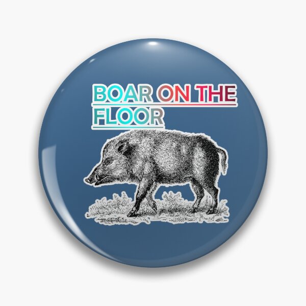 Item preview, Boar On The Floor designed and sold by ZooStateofMind.