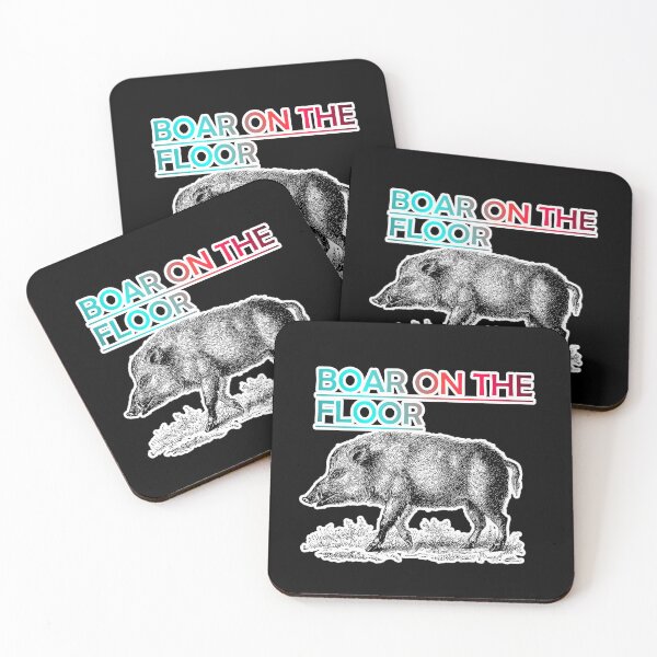 Item preview, Boar On The Floor designed and sold by ZooStateofMind.