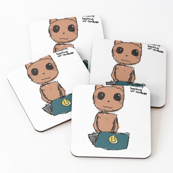 Item preview, Cute cat hacking computers designed and sold by ArtByKids-4All.