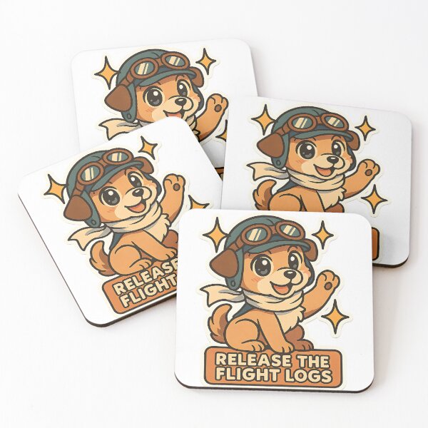 Item preview, Flight Logs Dog designed and sold by Anime and 90s Style.