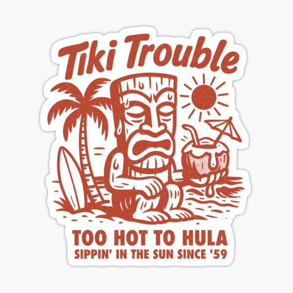 Item preview, Tiki Trouble designed and sold by carbine.
