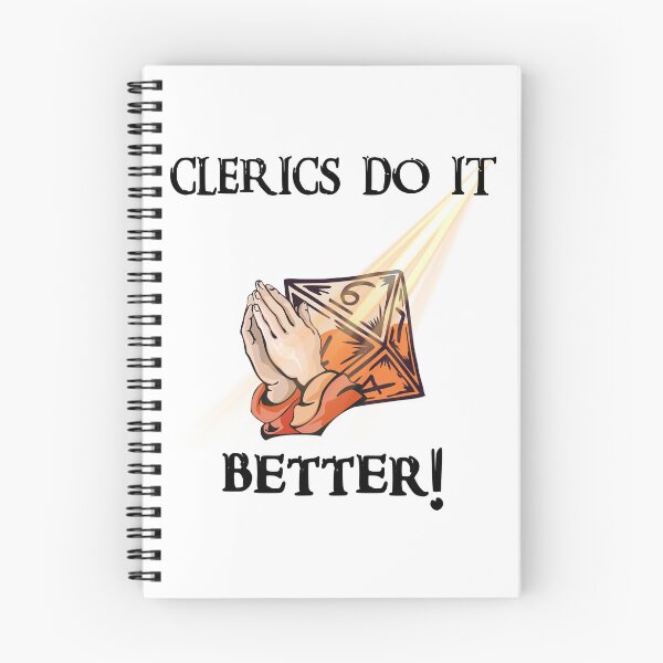 Item preview, Clerics do it 1d8 better designed and sold by Digital-Cultist.