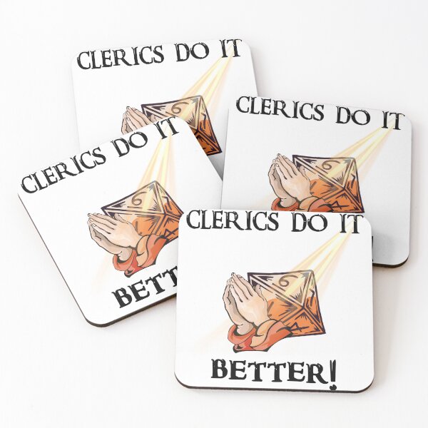 Item preview, Clerics do it 1d8 better designed and sold by Digital-Cultist.